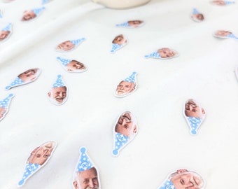 Confete de aniversário personalizado - Decorações de aniversário de 90 anos / Decorações de mesa engraçadas de aniversário de 90 anos - Confete de feliz aniversário de 95 anos