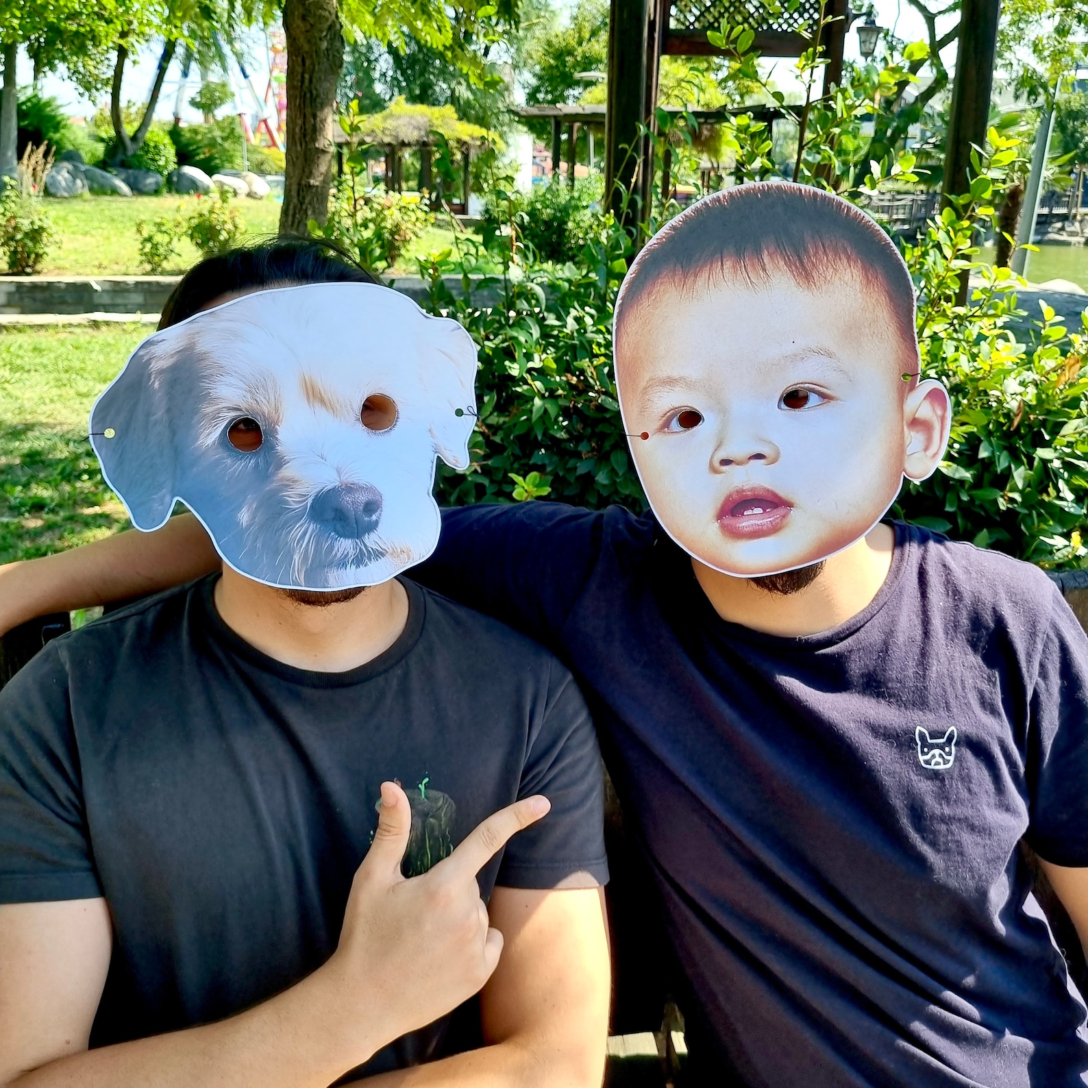 5 PCS Personalised Photo Face Mask Party Mask Bachelorette Etsy