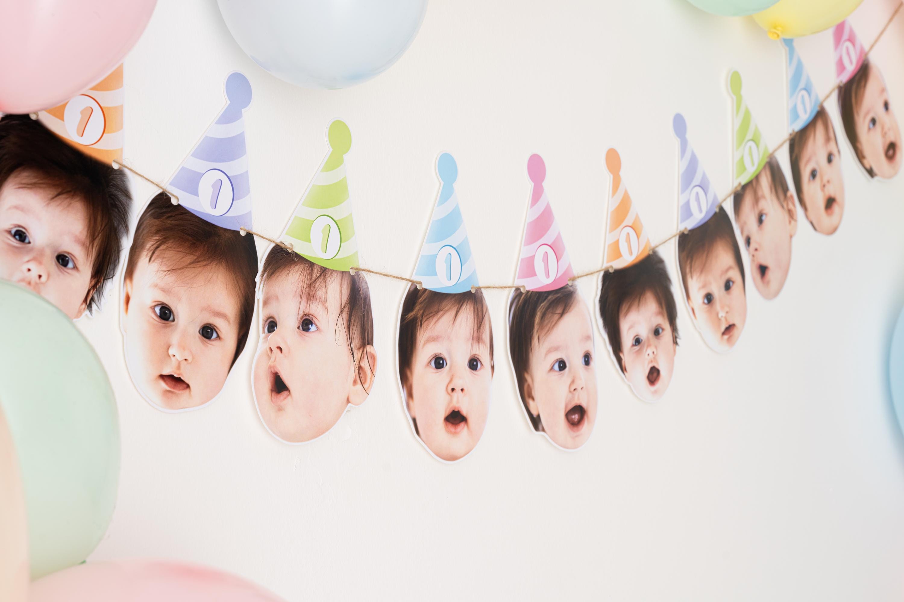Guirlande Décorative à Nœuds Noirs - 2 Bannières - Pour Anniversaire, Mariage, EVJF