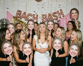 Big Face on a Stick, Face Cutout, Big Head Cutout, Bachelorette Fat Head