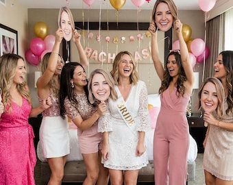 Faces on a Stick, Big Head Cutout, Custom Face Cutout