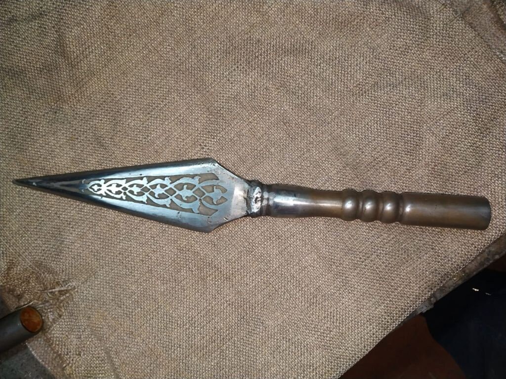 Hand Forged Spear Ottoman Style - Etsy Canada