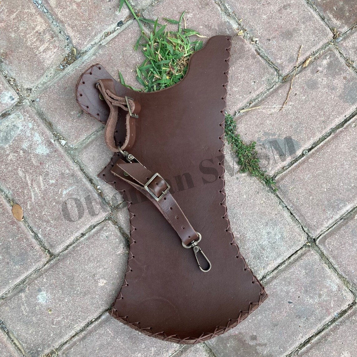Leather Hip Quiver Two Sided Archery Holster Sport Arrow Etsy