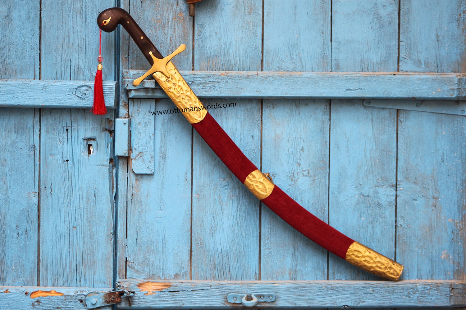 Ottoman Sword Hand in Carbon Steel Full Tang Battle Etsy