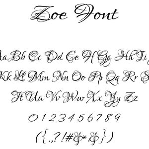 Fonte Zeo, fonte script, fonte cursiva, fonte manuscrita, fonte de caligrafia, moderna, fonte para Cricut, fonte Procreate, fonte Canva, fonte estética.