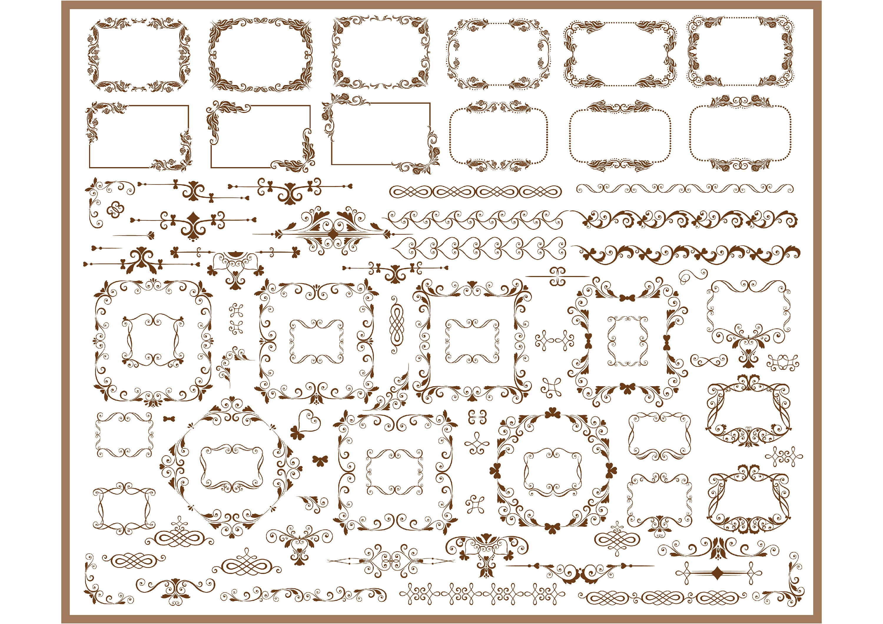 84 TEXT DIVIDERS SVG, Text Divider Clipart, Text Divider Cut File ...