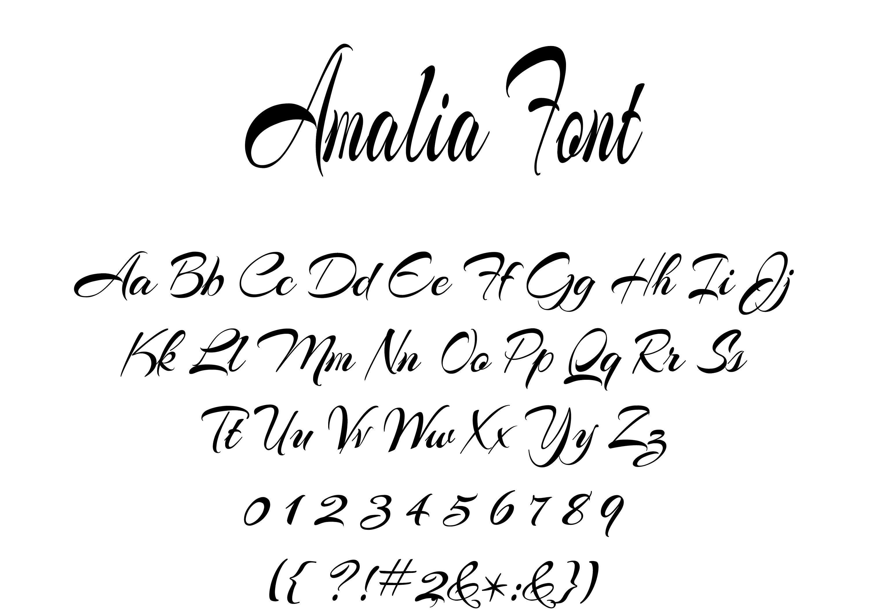 Amalia Font, Script Font, Cursive Font, Heart Font, Calligraphy Font,  Modern, Font for Cricut, Procreate Font, Canva Font, Handwritten Font. -  Etsy, image size:3000x2121