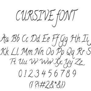 Cursive Font, Calligraphy Font, Cursive Script Font, Wedding Font, Cricut Font, Modern Font, Fonts For Cricut, Digital Font, Script Font
