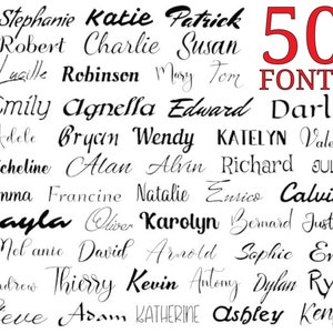 HANDSCHRIFTLICHE FONTS SVG, kursive Schrift Bundle SVG, Schrift ClipArt, kursive Schrift für Cricut, Alphabet Bundle, Kalligraphie Schrift, Schrift ClipArt, Schrift