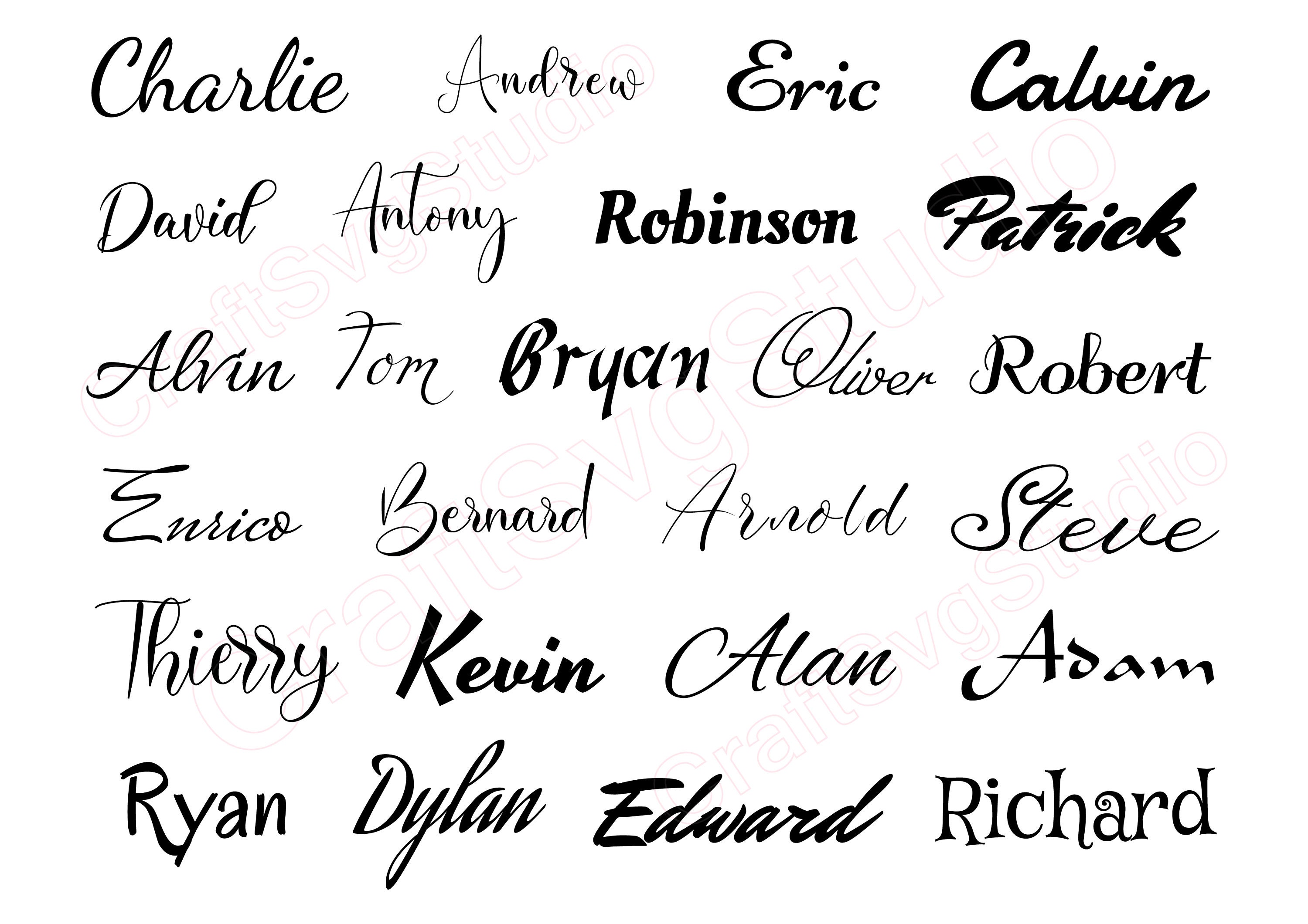 Cursive Fonts Names cursive-fonts-names