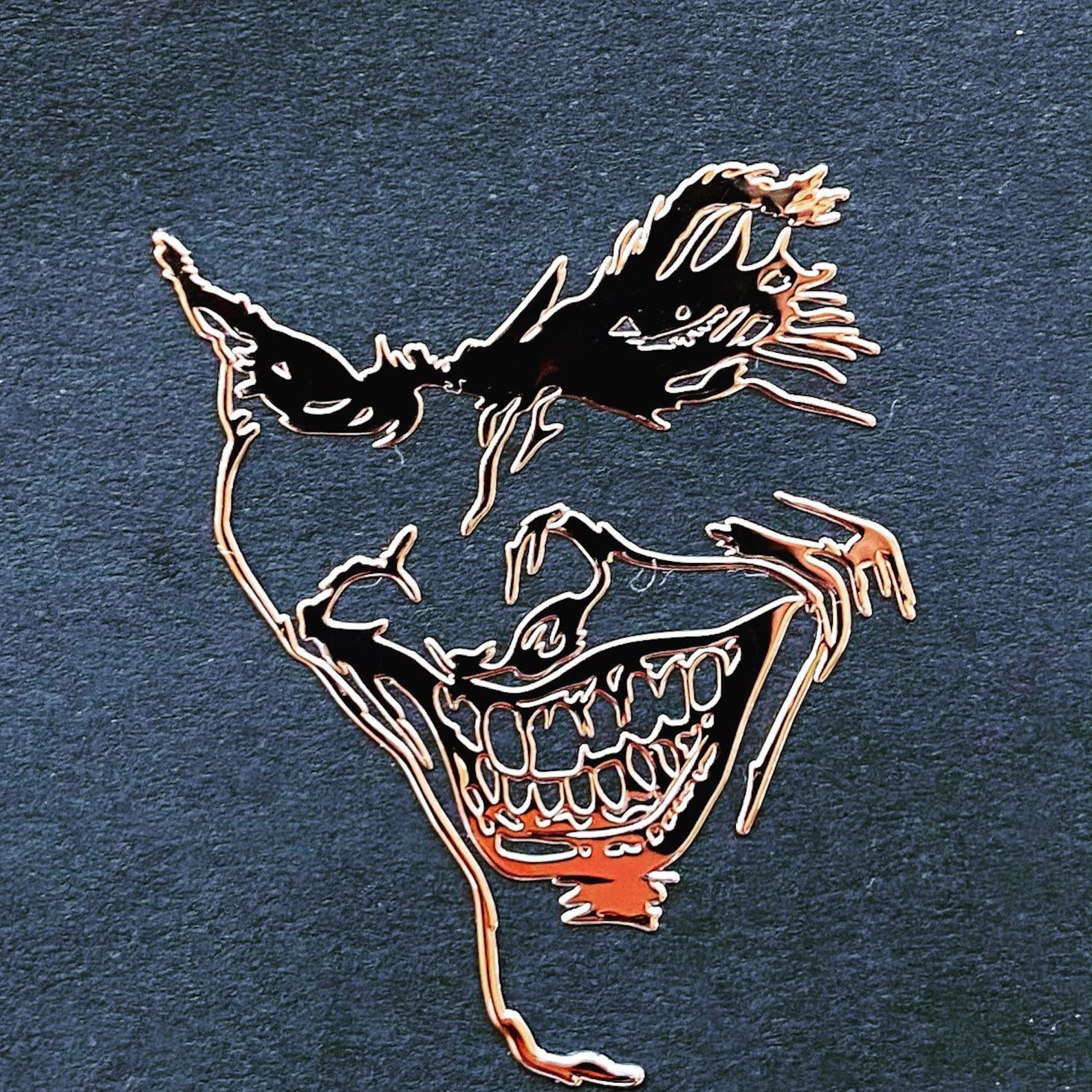 Metallic JOKER Stickers Logo Sticker Car Laptop Personalized Etsy