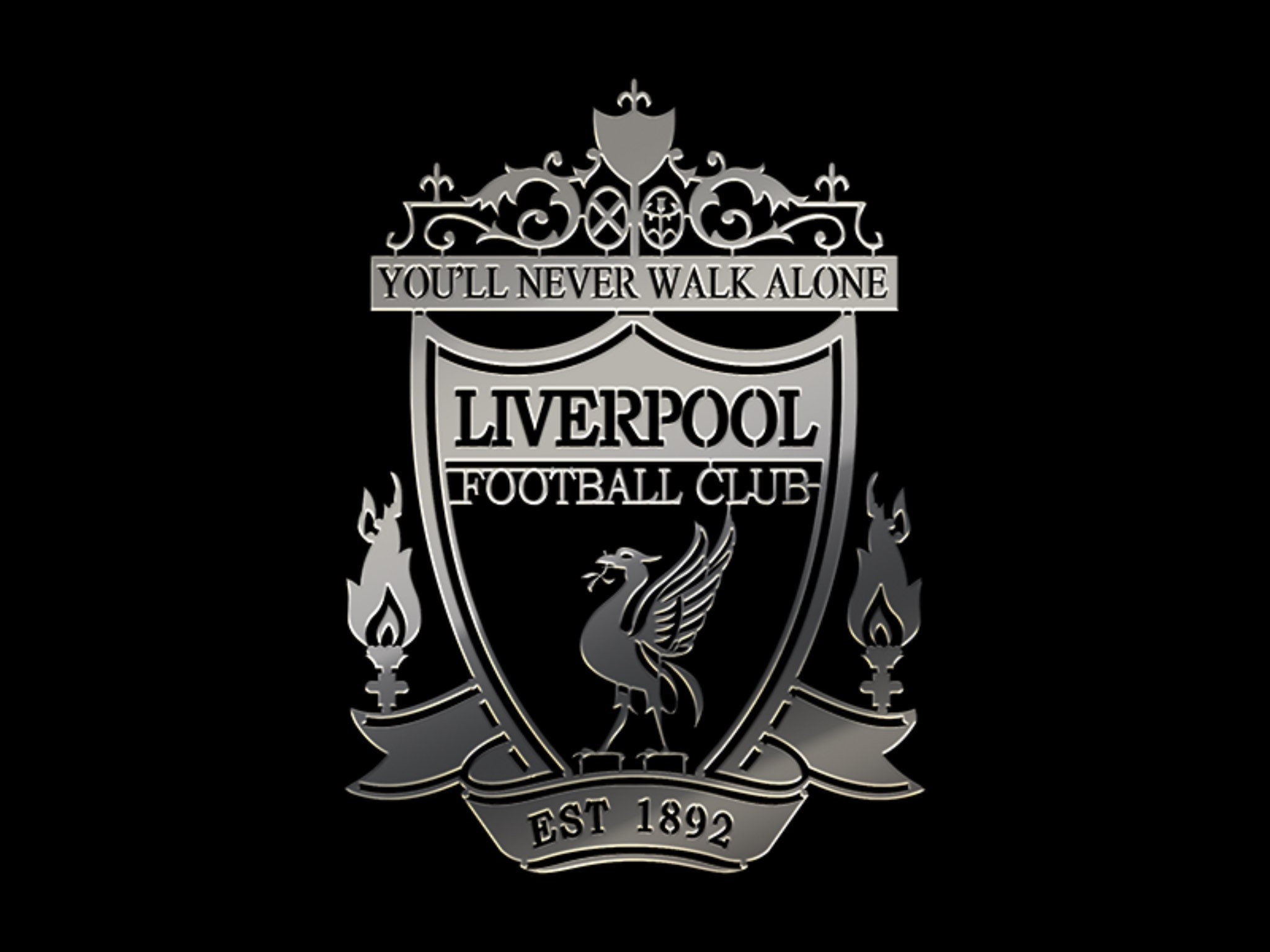 Liverpool offizielle Club Crest Auto Fenster Flagge 2er Set - .de