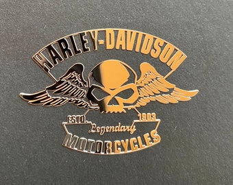 Harley Davidson Decal Etsy