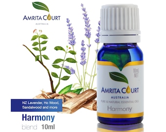 Harmony Essential Oil Blend: Calming Aromatherapy with Lavender & Sandalwood