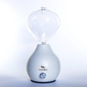 Aroma Diffuser Essential Oil - Sand Glass | Waterless Nebulizer | Handmade Wood no Plastics | Aromatherapy | Calming & Unique | Anxiety Free