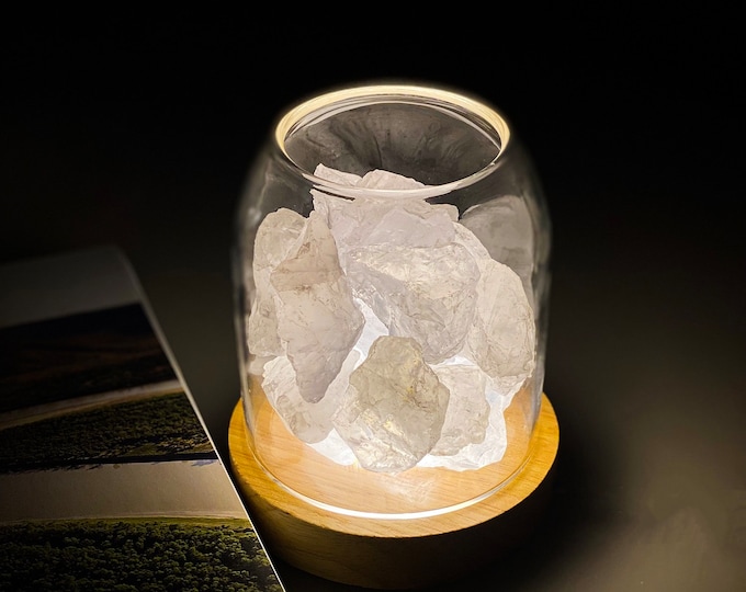 AURORA Crystal Light Diffuser | Stylish Home Decor | Pure Essential Oil Diffuser | Aromatherapy | Calming & Anxiety Free | Good Luck