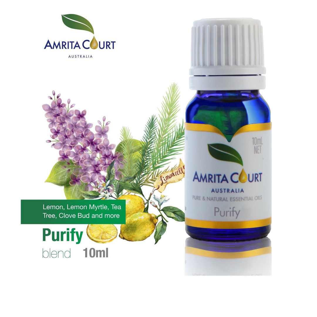 Purify Essential Oil Blend Sanitize Air Protect Family No Etsy