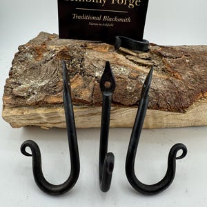J hook, Blacksmith Made.