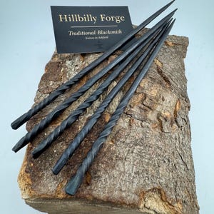 Wikinger-Essenspickel, geschmiedet.