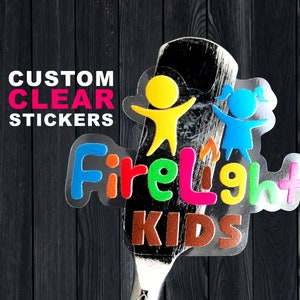 Custom Clear labels, Waterproof stickers, Bulk clear logo labels shape cut label, Custom transparent business stickers, vinyl labels sheet