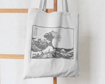 hokusai tote bolsa