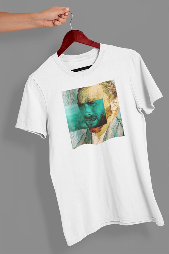 Van Gogh Clint Eastwood Portrait Unisex Tee Shirt | Etsy Australia