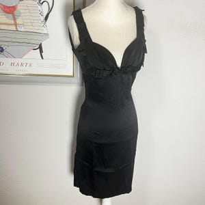 armani black dress Armani Exchange Black Sequin Sleeveless Fitted Dress