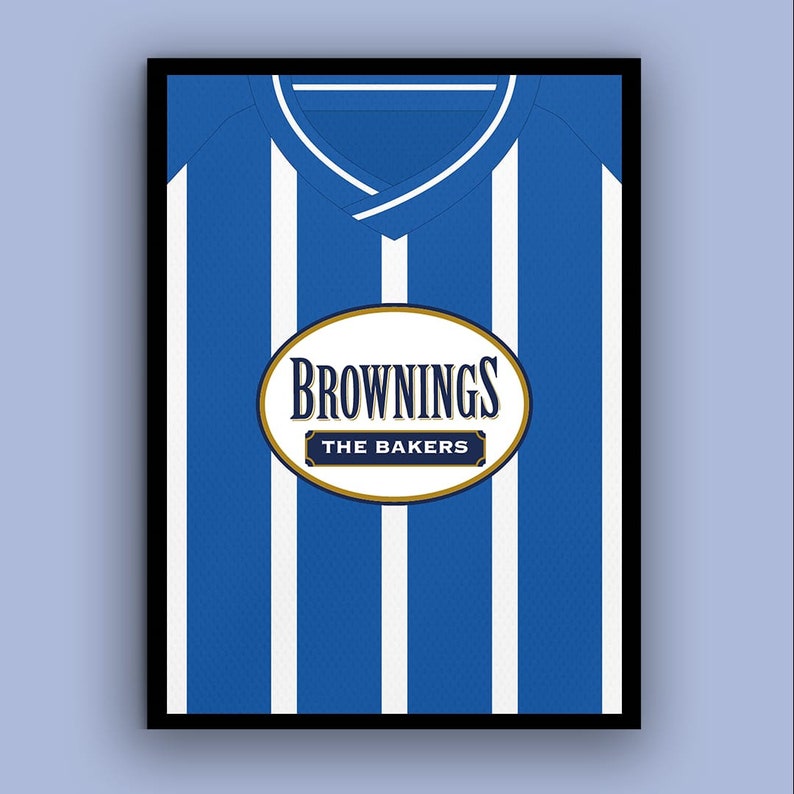 Kilmarnock Football Shirt Print/poster Home or Away Any Etsy
