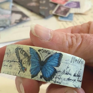 Washi Tape featuring a variety of Butterflies and script writing.