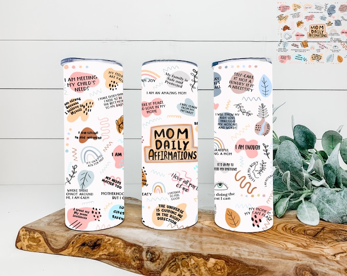 MOM Affirmations 20 oz Tumbler