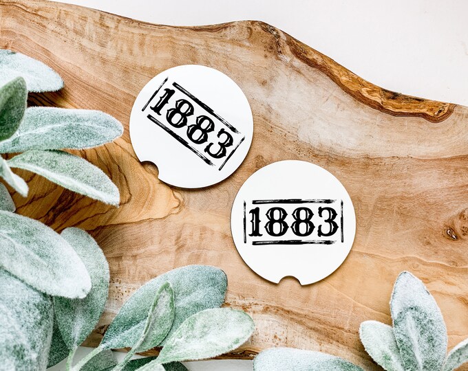 1883 Coaster Set of 2