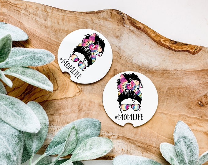 Mom life Coaster Set