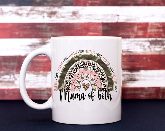 Mama Of Both Coffee Cup