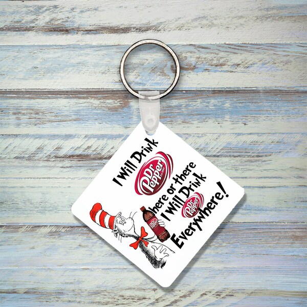 Soda Keychain