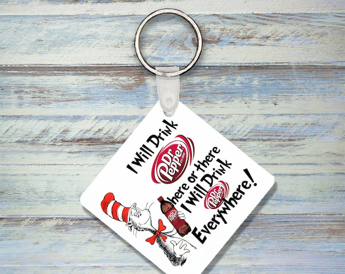 Soda Keychain