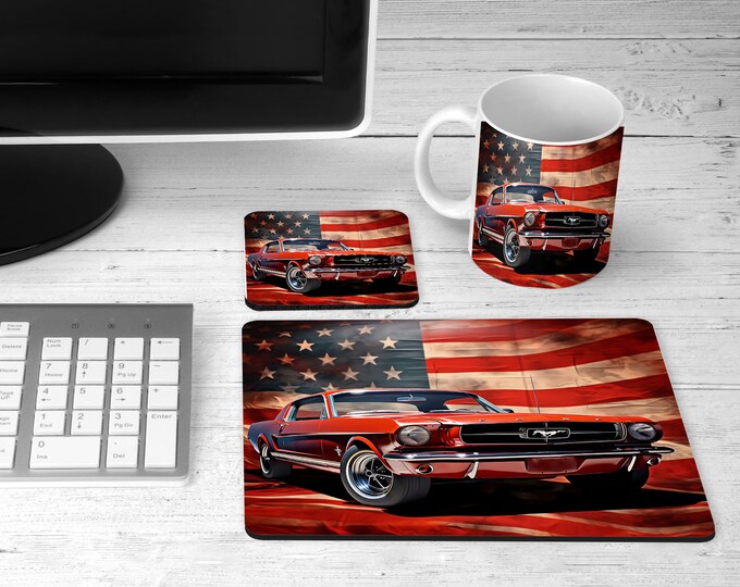1 Coffee Cup, 1 Mouse pad & 1 Coaster.