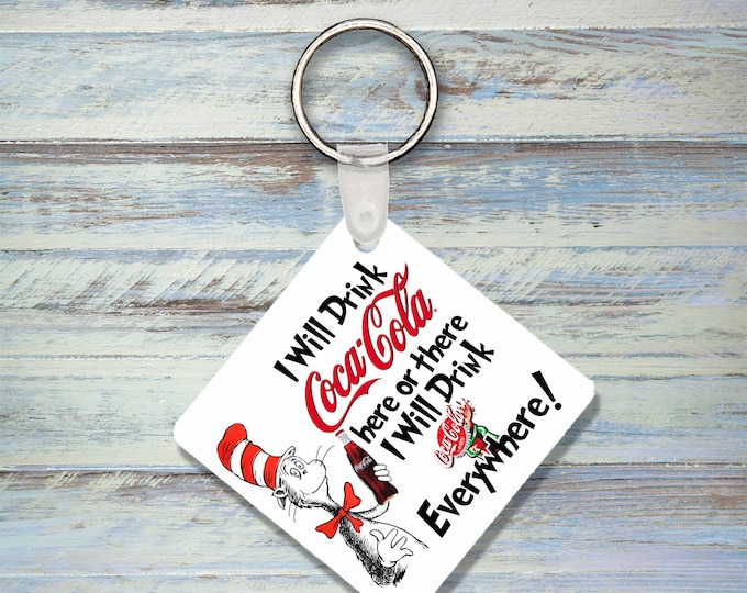 Cola  Keychain