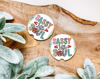 Sassy Soul Car Coasters Set of 2