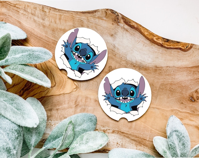 Stitch Coaster Set of 2