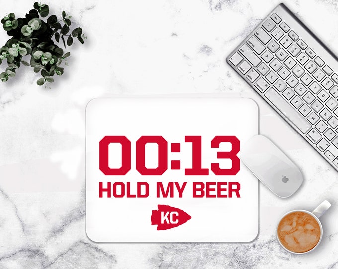 13 Seconds football Mouse pad