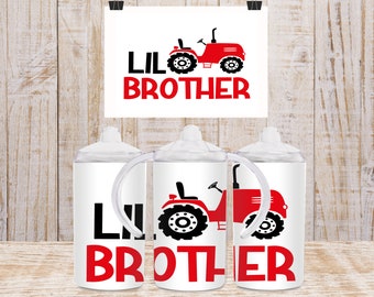 Lil Brother Tractor Sippy Cup