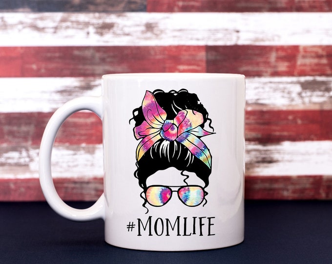 Hashtag #MOMLIFE Coffee Cup
