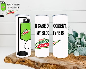 Blood Type Diet Dew 20oz & 30oz   Tumbler