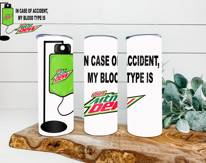 Blood Type Diet Dew 20oz & 30oz   Tumbler