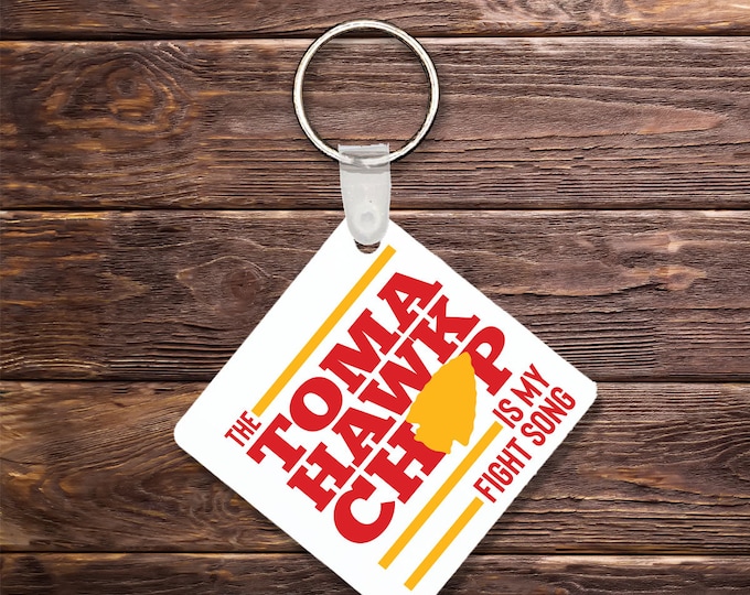Toma Hawk Chop Keychain