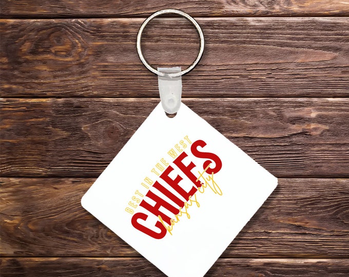 Best in the west KC Keychain