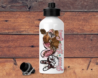 Peace Love Cows Water Bottle