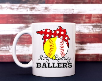 Raising Ballers Coffee Cup