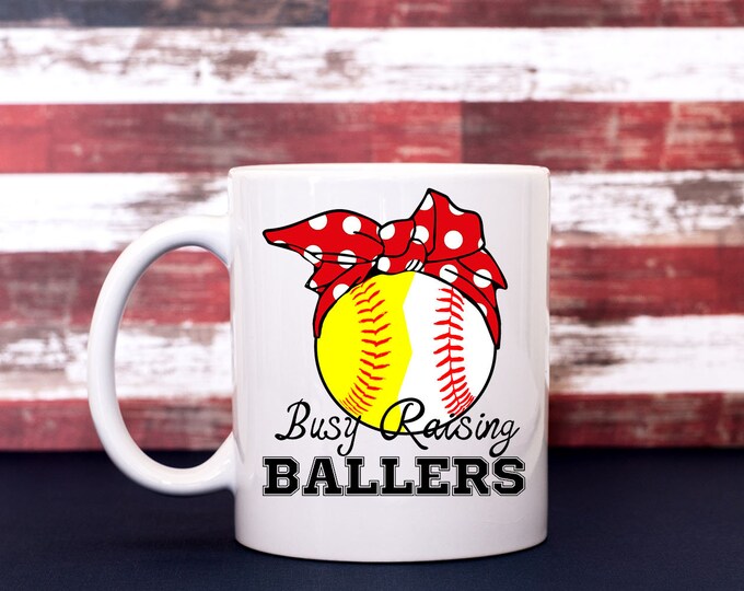 Raising Ballers Coffee Cup