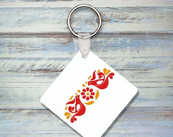 Friendship Pyrex Keychain